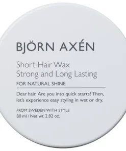 shop Bjorn Axen Short Hair Wax Strong & Long Lasting 80 ml af Bjorn Axen - online shopping tilbud rabat hos shoppetur.dk