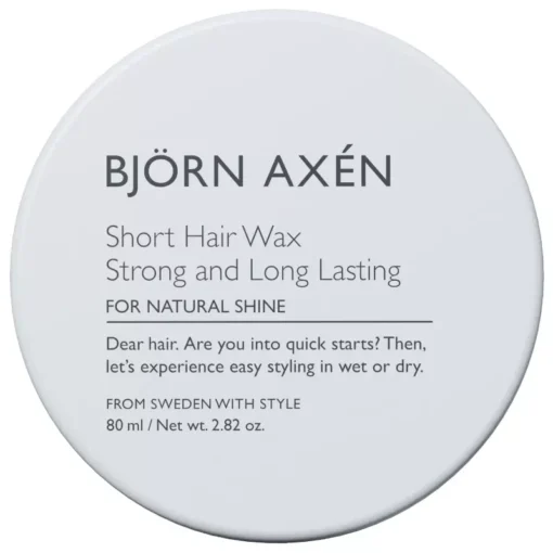 shop Bjorn Axen Short Hair Wax Strong & Long Lasting 80 ml af Bjorn Axen - online shopping tilbud rabat hos shoppetur.dk