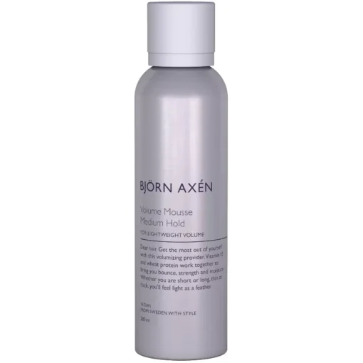 shop Bjorn Axen Volume Mousse Medium Hold 200 ml af Bjorn Axen - online shopping tilbud rabat hos shoppetur.dk