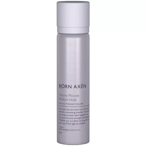 shop Bjorn Axen Volume Mousse Medium Hold 80 ml af Bjorn Axen - online shopping tilbud rabat hos shoppetur.dk