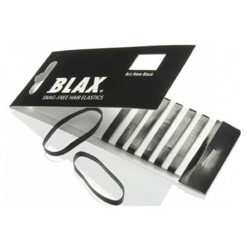 shop Blax Hair Elastics 8 Pieces - Black af Blax - online shopping tilbud rabat hos shoppetur.dk