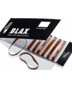 shop Blax Hair Elastics 8 Pieces - Brown af Blax - online shopping tilbud rabat hos shoppetur.dk