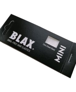 shop Blax Hair Elastics Mini 12 Pieces - Clear af Blax - online shopping tilbud rabat hos shoppetur.dk