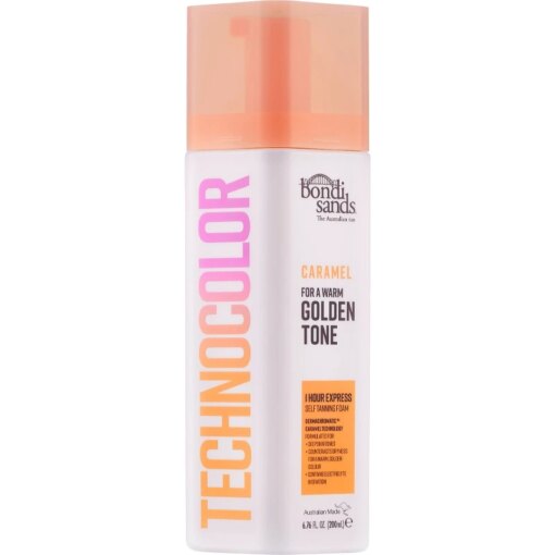 shop Bondi Sands Technocolor Self Tanning Foam Caramel Golden Tone 200 ml af Bondi Sands - online shopping tilbud rabat hos shoppetur.dk