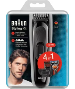 shop Braun 4-In-1 Styling Kit (SK3000) af Braun - online shopping tilbud rabat hos shoppetur.dk