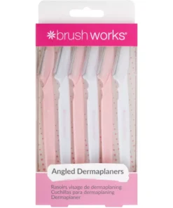 shop Brushworks Angled Dermaplaners 6 Pack af Brushworks - online shopping tilbud rabat hos shoppetur.dk