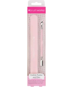 shop Brushworks Cuticle Pusher And Files af Brushworks - online shopping tilbud rabat hos shoppetur.dk