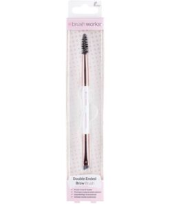 shop Brushworks Double Ended Brow Brush af Brushworks - online shopping tilbud rabat hos shoppetur.dk