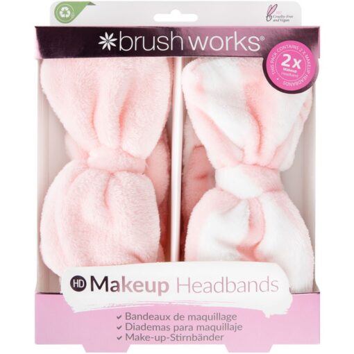 shop Brushworks Makeup Headbands 2 Pieces af Brushworks - online shopping tilbud rabat hos shoppetur.dk