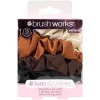 shop Brushworks Natural Satin Scrunchies 4 Pieces af Brushworks - online shopping tilbud rabat hos shoppetur.dk