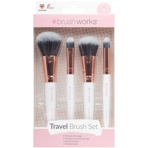 shop Brushworks Travel Brush Set af Brushworks - online shopping tilbud rabat hos shoppetur.dk