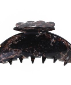 shop By Stær AGNES Hair Clip Large- Black Marble af By Str - online shopping tilbud rabat hos shoppetur.dk