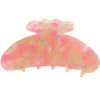shop By Stær ASTA Hair Clip Medium - Pink Marble af By Str - online shopping tilbud rabat hos shoppetur.dk
