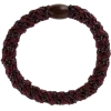 shop By Stær BRAIDED Hairtie - Bordeaux/Glitter af By Str - online shopping tilbud rabat hos shoppetur.dk
