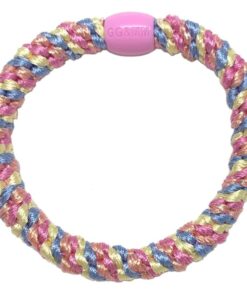 shop By Stær BRAIDED Hairtie - Multi Babyblue