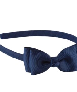 shop By Stær Hairband Double Bow - Navy af By Str - online shopping tilbud rabat hos shoppetur.dk