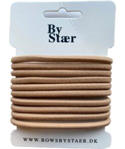 shop By Stær Hairtie - 10 Pieces - Beige af By Str - online shopping tilbud rabat hos shoppetur.dk