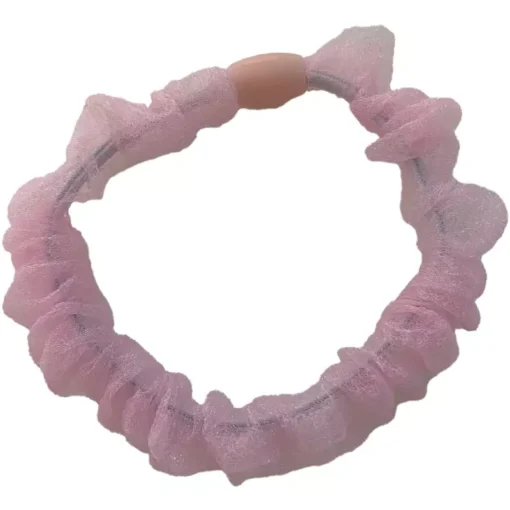 shop By Stær IBI Scrunchie Tyl - Rose af By Str - online shopping tilbud rabat hos shoppetur.dk