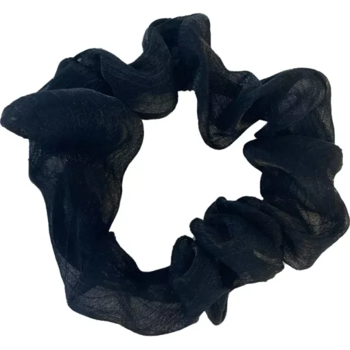 shop By Stær KATE Scrunchie - Chiffon Black af By Str - online shopping tilbud rabat hos shoppetur.dk