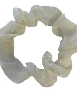 shop By Stær KATE Scrunchie - Chiffon Off White af By Str - online shopping tilbud rabat hos shoppetur.dk