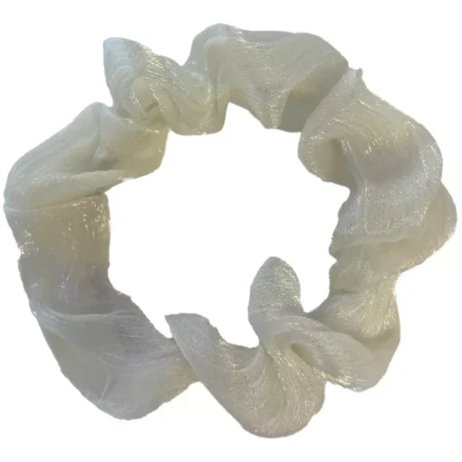 shop By Stær KATE Scrunchie - Chiffon Off White af By Str - online shopping tilbud rabat hos shoppetur.dk