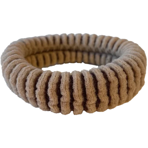 shop By Stær LEA Hairtie - Stripe Brown/Beige af By Str - online shopping tilbud rabat hos shoppetur.dk