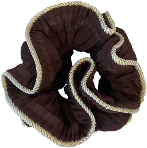 shop By Stær LILJE Scrunchie - Chocolate af By Str - online shopping tilbud rabat hos shoppetur.dk