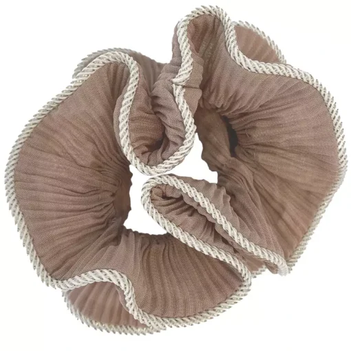 shop By Stær LILJE Scrunchie - Taupe af By Str - online shopping tilbud rabat hos shoppetur.dk