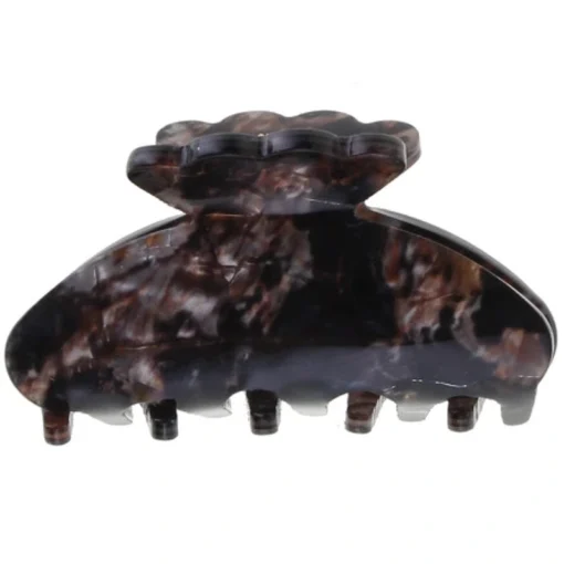 shop By Stær LULU Hair Clip Small - Black Marble af By Str - online shopping tilbud rabat hos shoppetur.dk