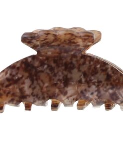 shop By Stær LULU Hair Clip Small - Brown Marble af By Str - online shopping tilbud rabat hos shoppetur.dk