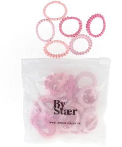 shop By Stær Mini Hair Elastics 50 Pieces - Mix 10 af By Str - online shopping tilbud rabat hos shoppetur.dk