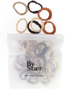 shop By Stær Mini Hair Elastics 50 Pieces - Mix 11 af By Str - online shopping tilbud rabat hos shoppetur.dk