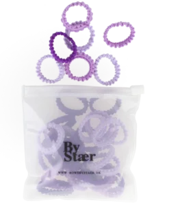 shop By Stær Mini Hair Elastics 50 Pieces - Mix 13 af By Str - online shopping tilbud rabat hos shoppetur.dk