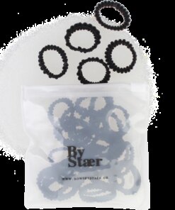 shop By Stær Mini Hair Elastics 50 Pieces - Mix 14 af By Str - online shopping tilbud rabat hos shoppetur.dk