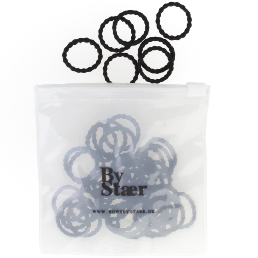 shop By Stær Mini Hair Elastics 50 Pieces - Mix 16 af By Str - online shopping tilbud rabat hos shoppetur.dk