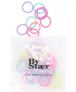 shop By Stær Mini Hairbands 50 Pieces - Mix 1 af By Str - online shopping tilbud rabat hos shoppetur.dk