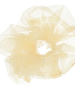 shop By Stær NAJA Big Scrunchie - Checked Yellow af By Str - online shopping tilbud rabat hos shoppetur.dk