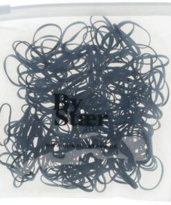 shop By Stær Silicone Elastics 200 Pieces - Black af By Str - online shopping tilbud rabat hos shoppetur.dk