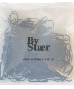 shop By Stær Silicone Elastics 200 Pieces - Black/Brown af By Str - online shopping tilbud rabat hos shoppetur.dk