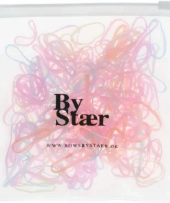 shop By Stær Silicone Elastics 200 Pieces - Multi Unicorn af By Str - online shopping tilbud rabat hos shoppetur.dk