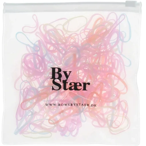 shop By Stær Silicone Elastics 200 Pieces - Multi Unicorn af By Str - online shopping tilbud rabat hos shoppetur.dk