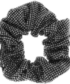 shop By Stær TINDRA Scrunchie - Black Glitter af By Str - online shopping tilbud rabat hos shoppetur.dk