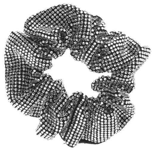 shop By Stær TINDRA Scrunchie - Silver Glitter af By Str - online shopping tilbud rabat hos shoppetur.dk