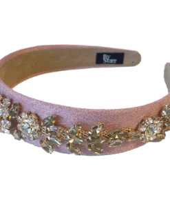 shop By Stær VITA Hairband - Rose With Stone af By Str - online shopping tilbud rabat hos shoppetur.dk