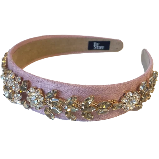 shop By Stær VITA Hairband - Rose With Stone af By Str - online shopping tilbud rabat hos shoppetur.dk