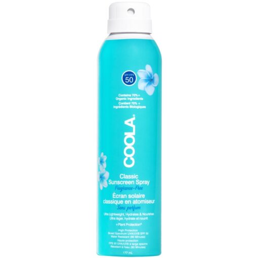 shop COOLA Classic Body Spray SPF 50 Fragrance-Free 177 ml af COOLA - online shopping tilbud rabat hos shoppetur.dk