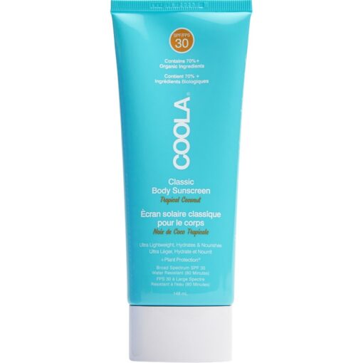 shop COOLA Classic Body Sunscreen Tropical Coconut SPF 30 - 148 ml af COOLA - online shopping tilbud rabat hos shoppetur.dk