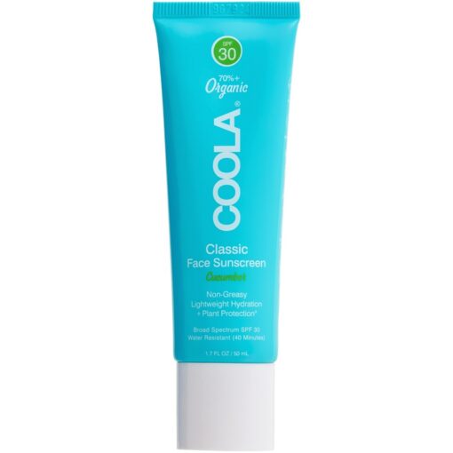 shop COOLA Classic Face Sunscreen Cucumber SPF 30 - 50 ml af COOLA - online shopping tilbud rabat hos shoppetur.dk