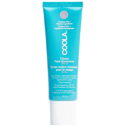 shop COOLA Classic Face Sunscreen White Tea SPF 50 - 50 ml af COOLA - online shopping tilbud rabat hos shoppetur.dk