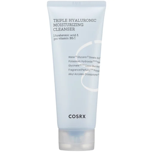 shop COSRX Hydrium Triple Hyaluronic Moisture Cleanser 150 ml af COSRX - online shopping tilbud rabat hos shoppetur.dk